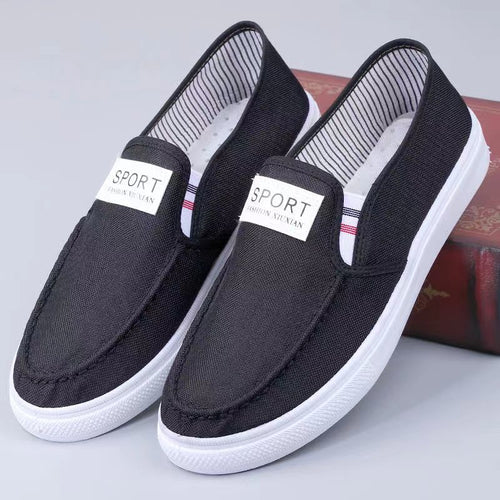 Damen Freizeit Slip-On Sneakers mit atmungsaktivem Obermaterial und rutschfester Sohle EB
