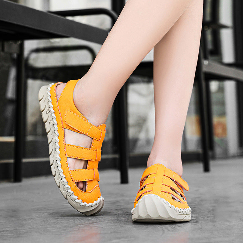 Damen Sportliche Sandalen mit atmungsaktiver Oberkonstruktion und rutschfester Sohle EB