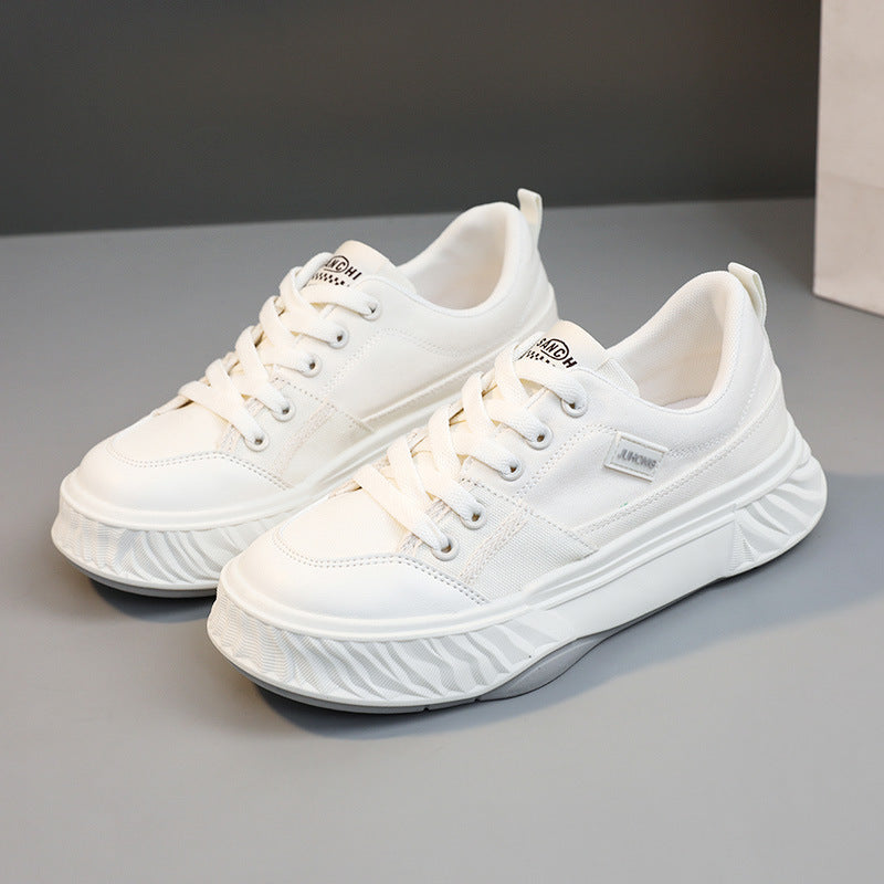 Damen modische Sneakers mit atmungsaktiver Oberflächenstruktur und komfortabler Sohle EB