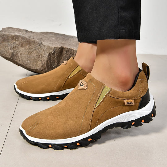 Damen Sportliche Slip-On Sneakers EB