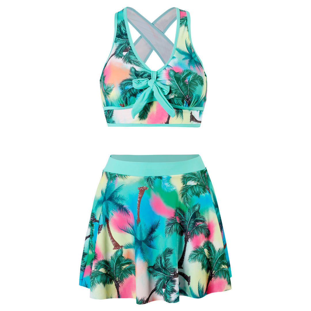 Damen Sportlicher Skirtini EB