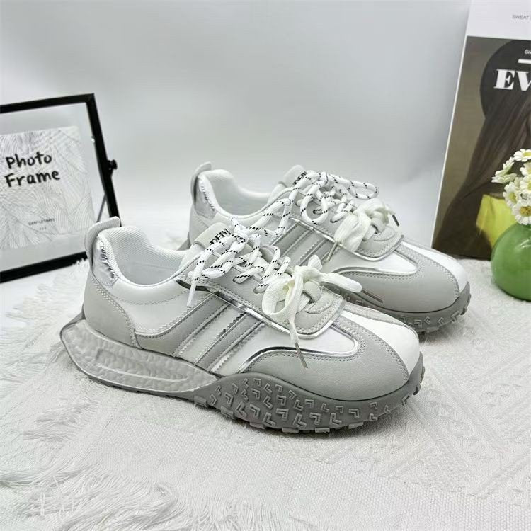 Damen Stylish Sportschuhe mit atmungsaktivem Obermaterial und dämpfender Sohle EB