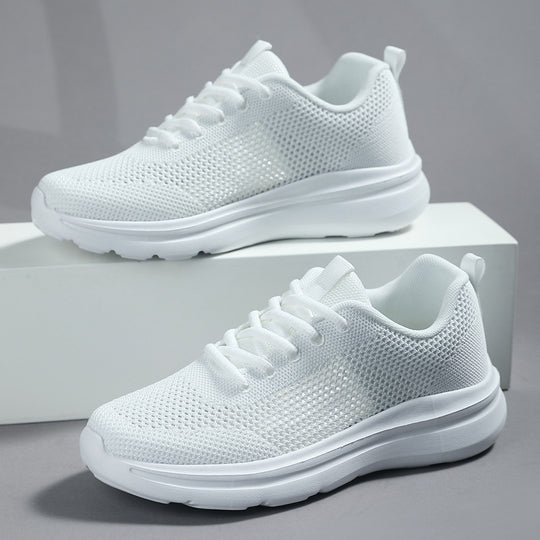 Damen Modische Laufschuhe mit atmungsaktiver Netzstruktur und flexibler Dämpfung EB