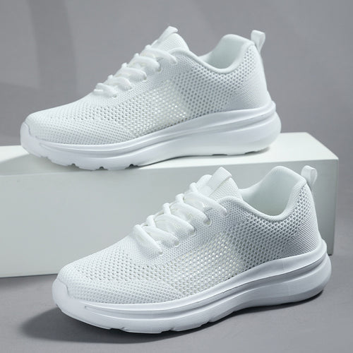 Damen Modische Laufschuhe mit atmungsaktiver Netzstruktur und flexibler Dämpfung EB