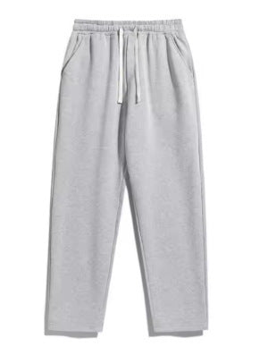 Unisex nan lässige Straight‑Leg Jogginghose mit elastischem Komfortbund, kontrastierendem Kordelzug und seitlichen Eingrifftaschen EB