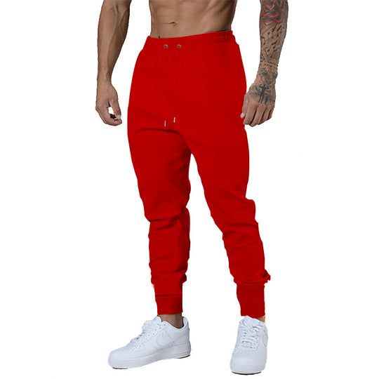 Herren Slim-Tapered Sweat-Jogger mit elastischem Tunnelzugbund & gerippten Knöchelbündchen EB