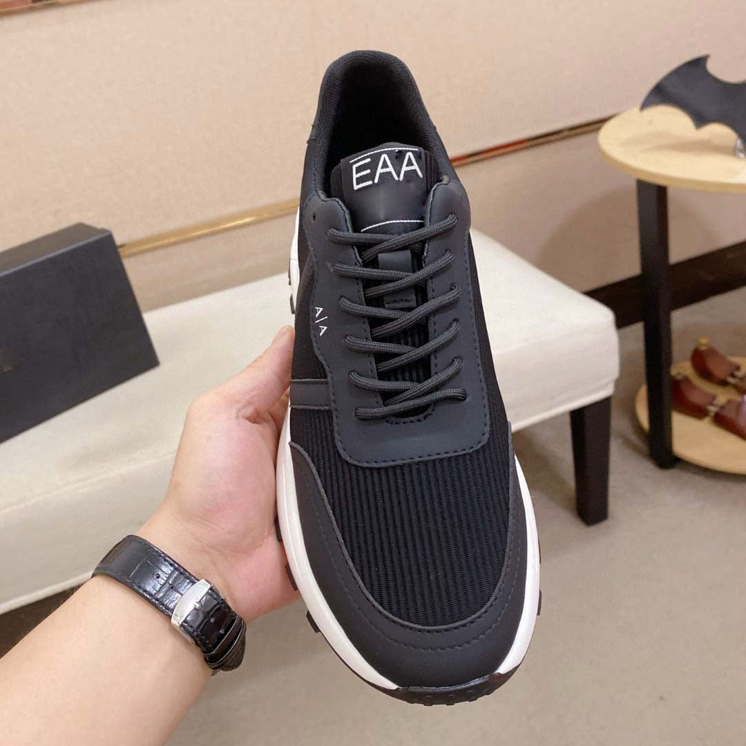 Damen Sportliche Sneakers mit atmungsaktiver Struktur und rutschfester Sohle EB