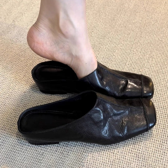 Damen Clogs aus hochwertigem Leder mit besonderem Design und komfortabler Passform EB