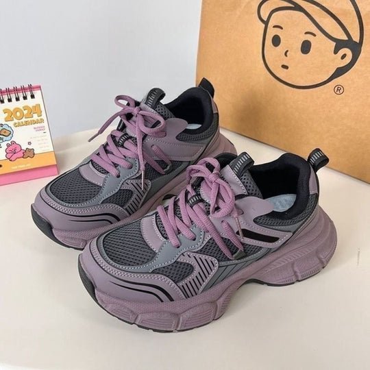 Damen Sportliche und komfortable Sneakers mit rutschfester Sohle EB