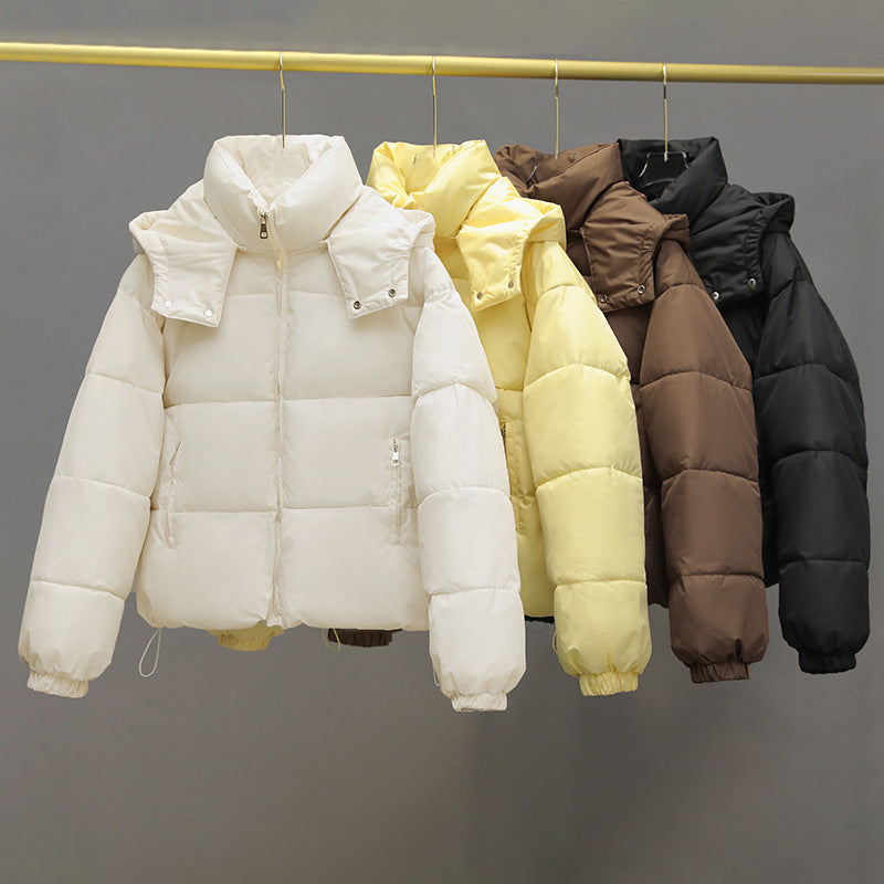 Damen Modische gesteppte Winterjacke EB