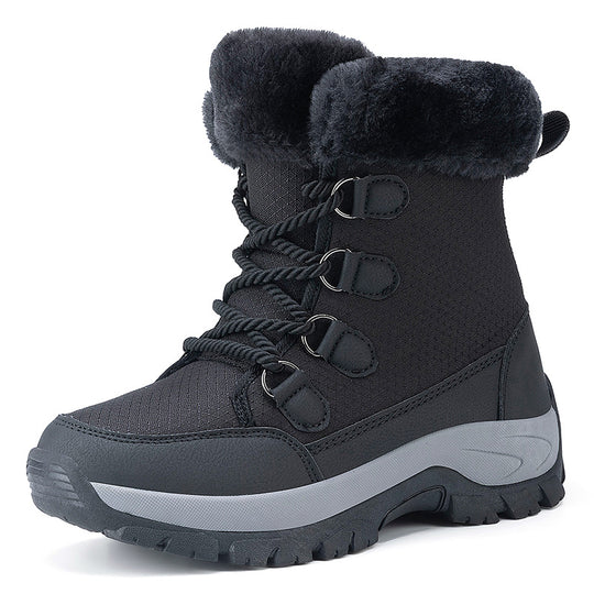Damen Winterstiefel mit hochwertiger Isolierung und rutschfester Sohle EB