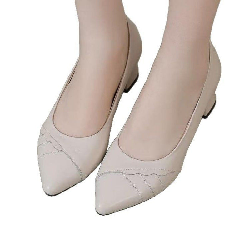 Damen Elegante Pumps mit modischem Blockabsatz und detailverliebtem Obermaterial EB