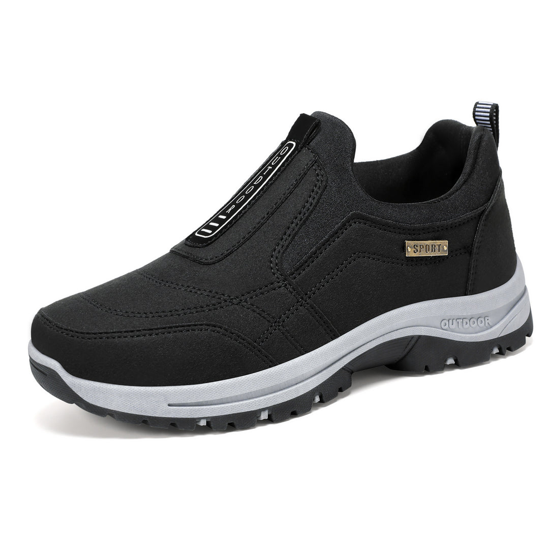 Damen Sportliche Outdoor-Sneaker mit stylischem Ellastikeinsatz und rutschfester Sohle EB