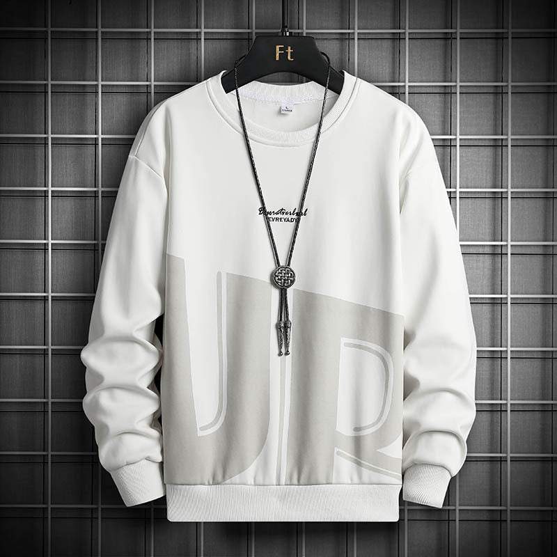 Herren lässiger Sweatshirt mit modischem Design EB