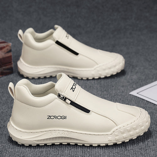 Damen Trendige Slip-On Sneakers mit wasserdichter Beschichtung und atmungsaktiver Innenausstattung EB