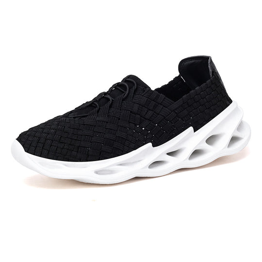 Damen Atmungsaktive Slip-On Sneakers mit innovativer Sohlenkonstruktion EB
