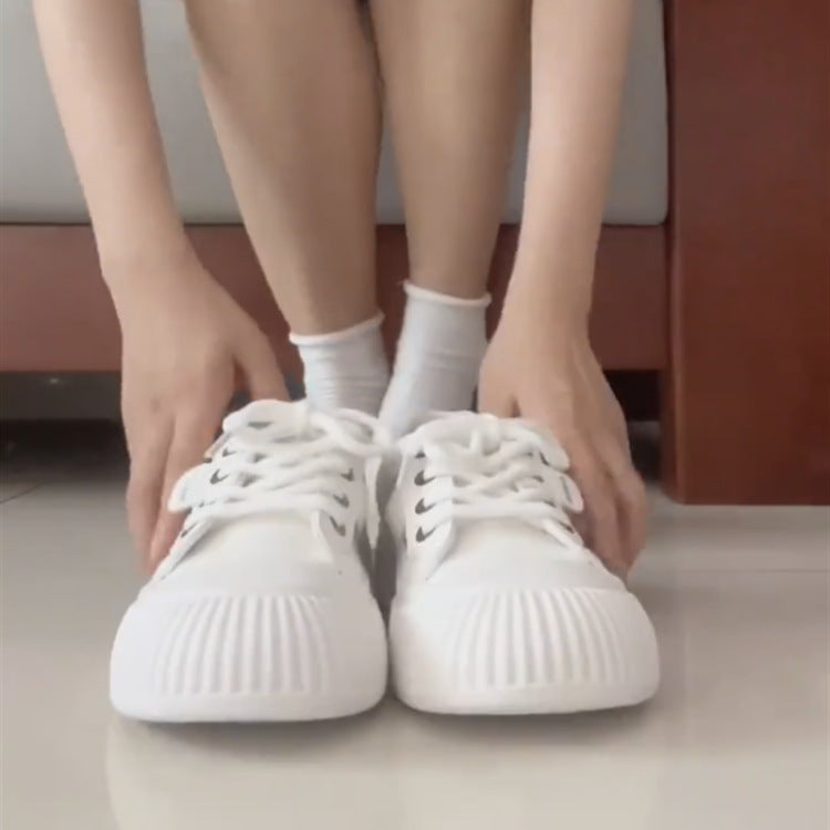 Damen Trendige Plateau-Sneaker mit innovativer Sohlenkonstruktion und atmungsaktivem Obermaterial EB