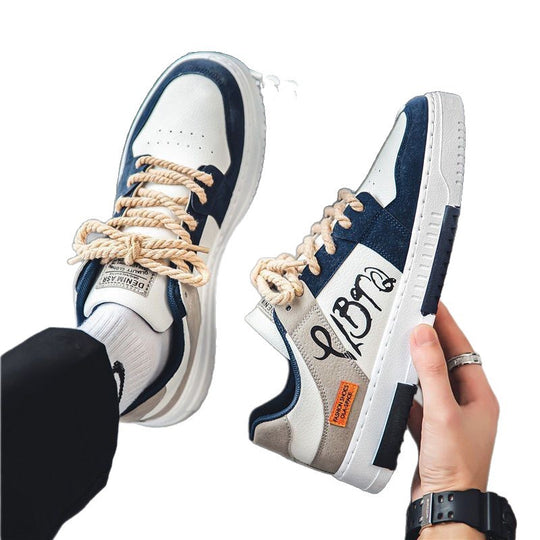 Damen Modische Sneakers mit einzigartigem Design und dämpfender Sohle EB