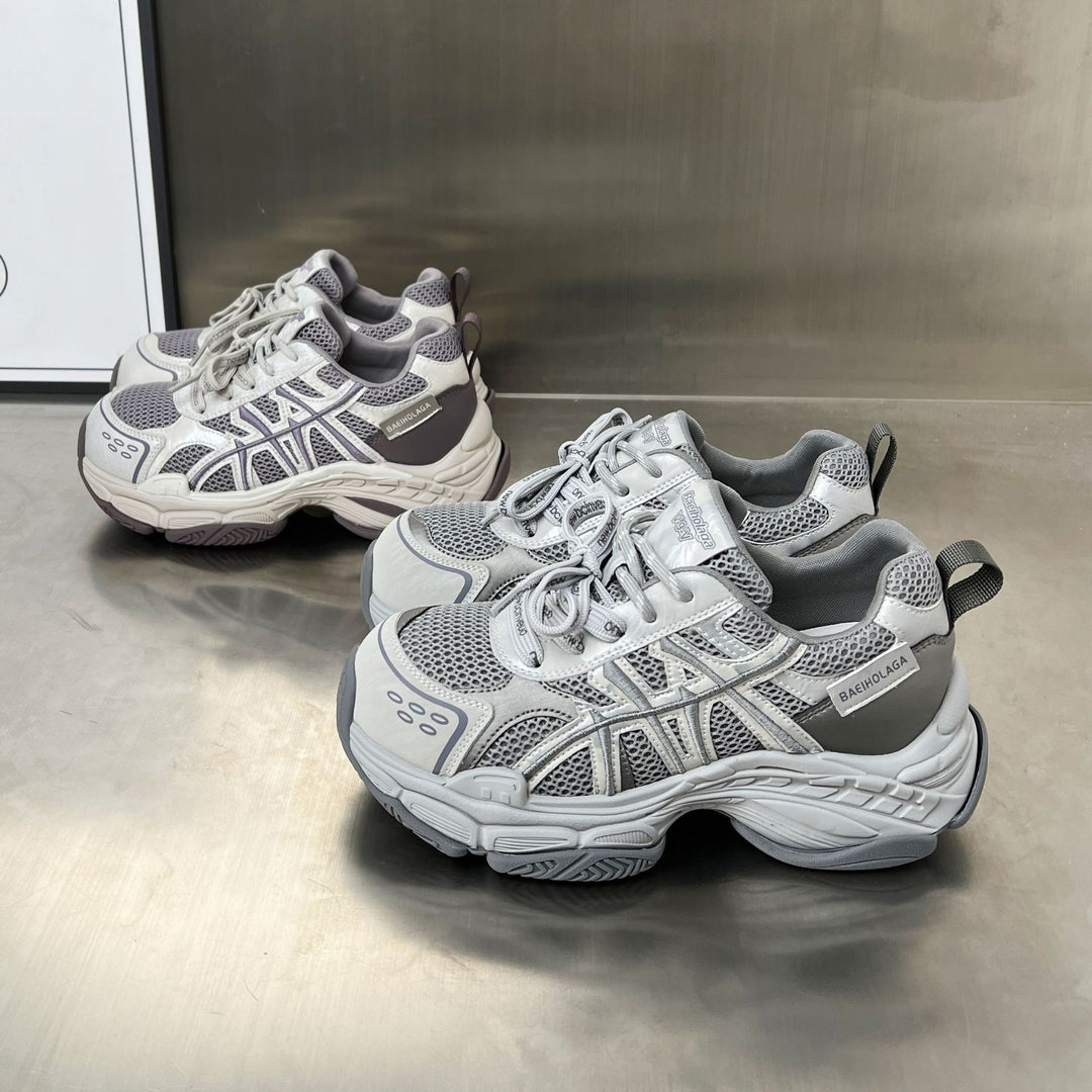 Damen Sportliche Sneakers mit verbesserter Dämpfung und atmungsaktiver Mesh-Konstruktion EB