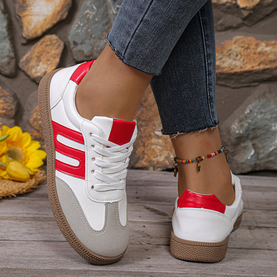 Damen Freizeit-Sneaker mit atmungsaktiver Mesh-Oberfläche und rutschfester Laufsohle EB
