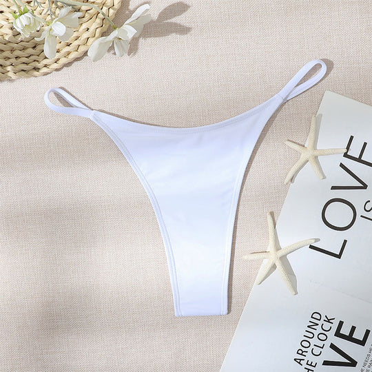 Damen Hochgeschnittener Bikiniunterteil EB