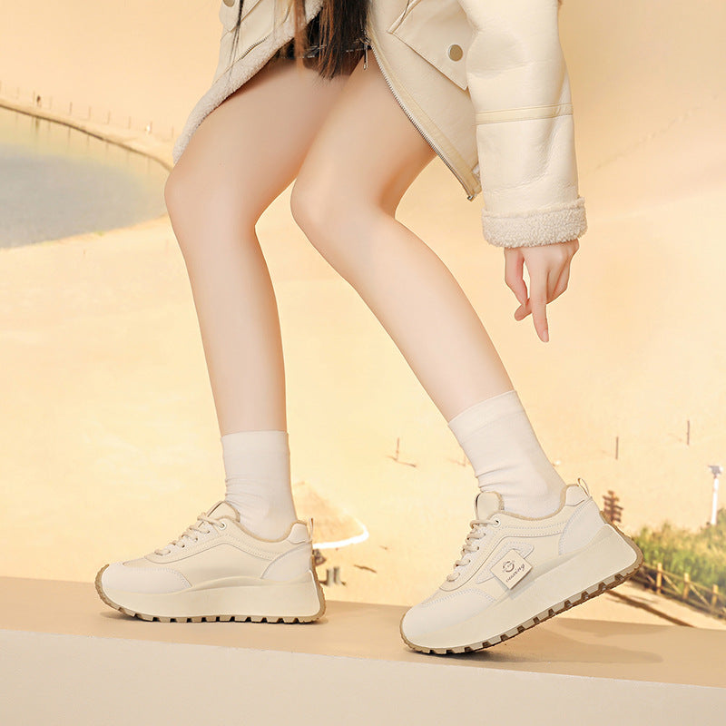 Damen trendige Chunky Sneakers mit dämpfendem Profil EB