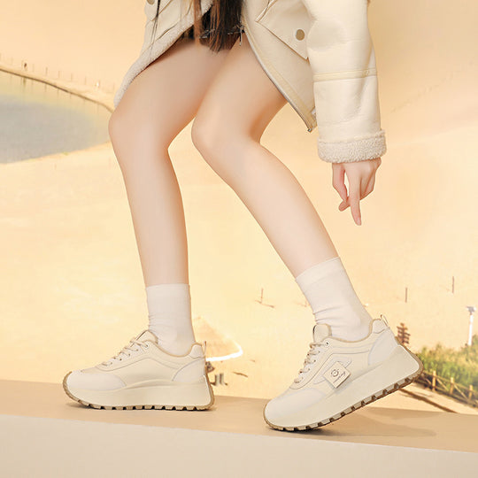 Damen trendige Chunky Sneakers mit dämpfendem Profil EB