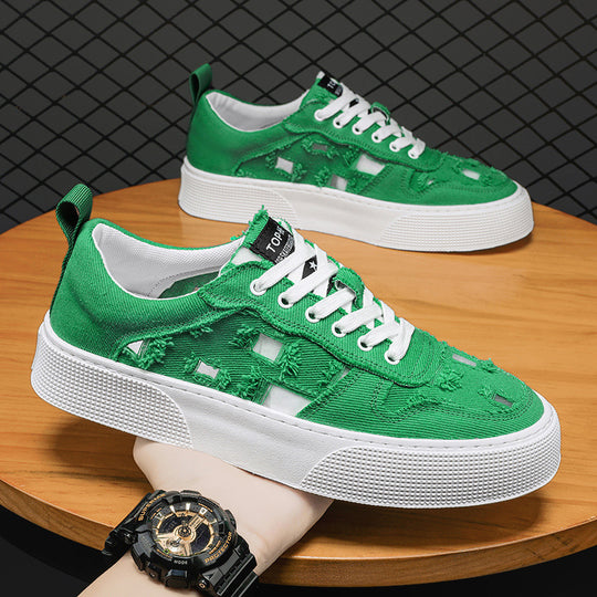 Damen Modische Sneakers mit einzigartigem Design und strapazierfähigem Obermaterial EB