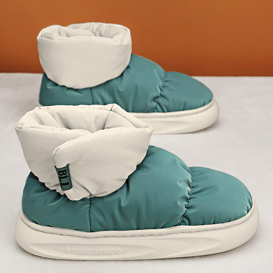 Damen warme Isolier-Schuhe mit hochwertiger Polsterung und rutschfester Sohle EB
