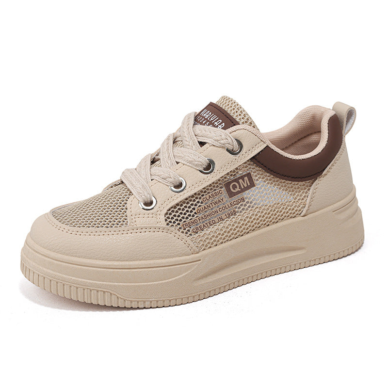 Damen Atmungsaktive Sport Sneakers mit modischen Akzenten und komfortabler Dämpfung EB