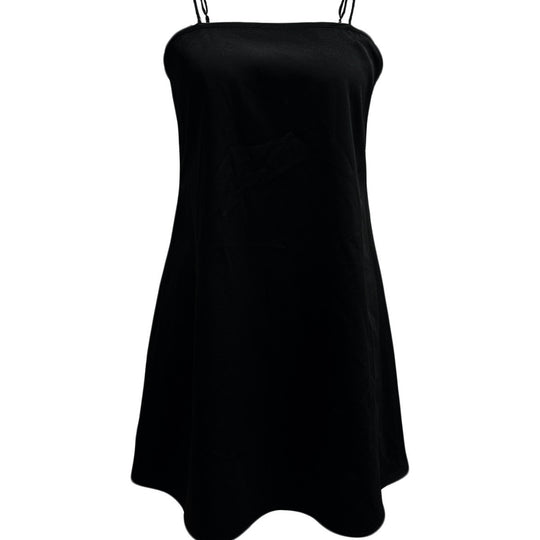 Damen luftiges Sommerkleid mit schmalen Trägern und lässigem Schnitt EB
