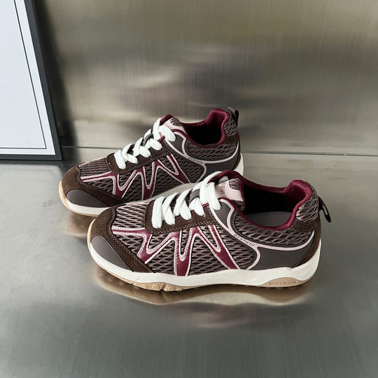 Damen Sportliche Lauf-Sneaker mit flexiblem Mesh und rutschfester Sohle EB