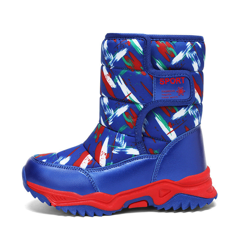 Damen isolierte Winterstiefel mit rutschfester Profilsohle und atmungsaktivem Innenfutter EB