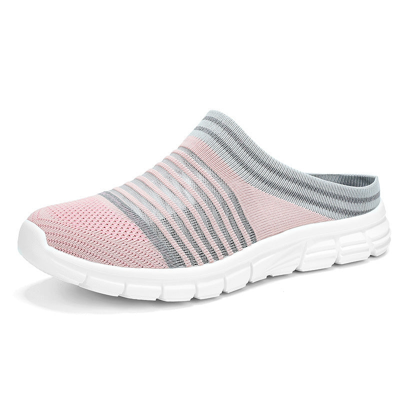 Damen Freizeit-Sneaker mit flexiblem Strick-Obermaterial und rutschfester Sohle EB