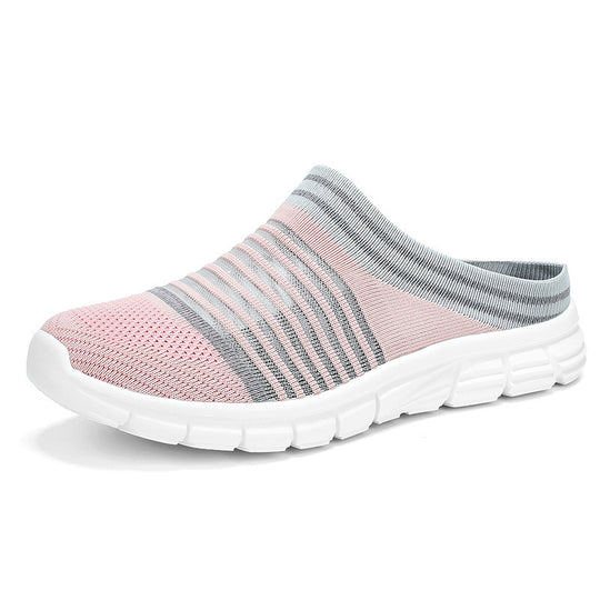 Damen Freizeit-Sneaker mit flexiblem Strick-Obermaterial und rutschfester Sohle EB