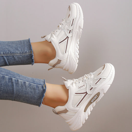Damen Sportliche Sneakers mit ergonomischer Dämpfung und atmungsaktiver Oberfläche EB