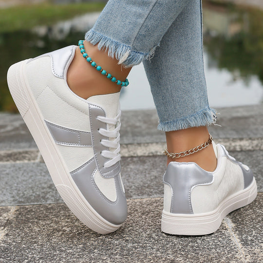Damen Sneakers im modernen Retro-Design mit atmungsaktiven Einsätzen EB