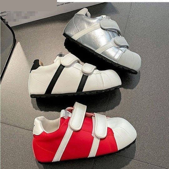 Damen Sneaker mit praktischem Klettverschluss und sportivem Design EB