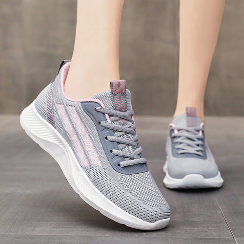 Damen Atmungsaktive Laufschuhe mit flexiblem Mesh-Obermaterial EB