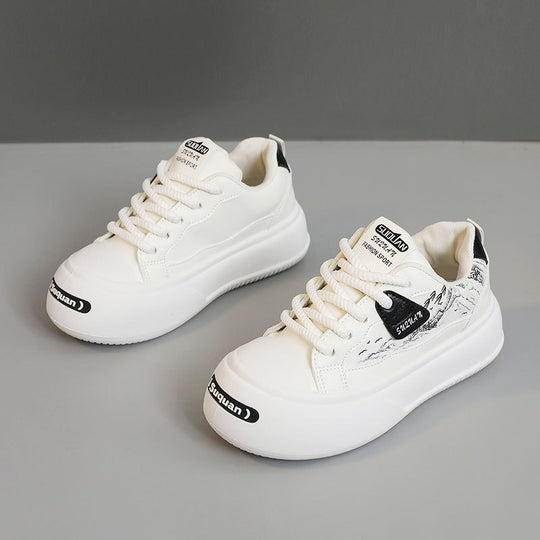 Damen modische Sneakers mit stylishen Akzenten und bequemer Laufsohle EB