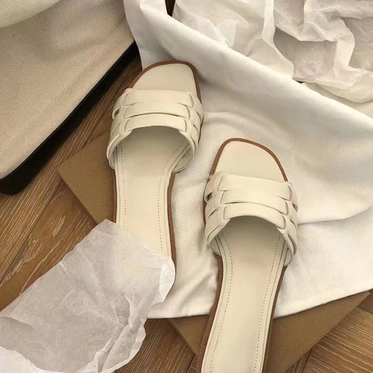 Damen praktische und stilvolle Slipper mit komfortablem Fußbett EB