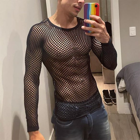 Herren Netzoberteil mit langem Arm EB