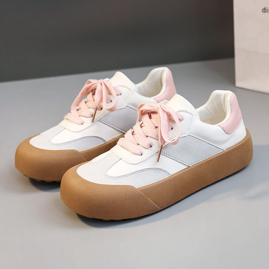 Damen modische Sneakers mit rutschfester Sohle und atmungsaktiver Mesh-Oberfläche EB