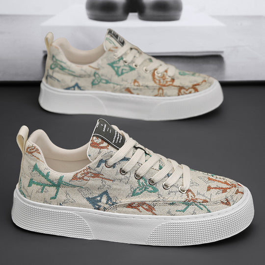 Damen modische Sneaker mit robustem Obermaterial und rutschfester Sohle EB