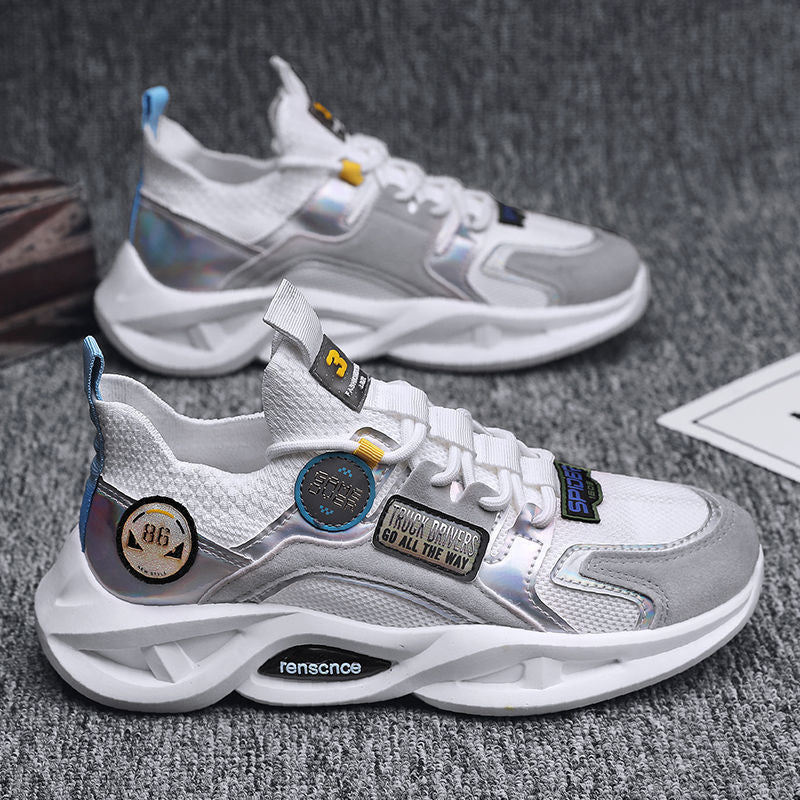 Damen Sportliche Multifunktionssneaker mit reflektierendem Obermaterial und optimaler Dämpfung EB