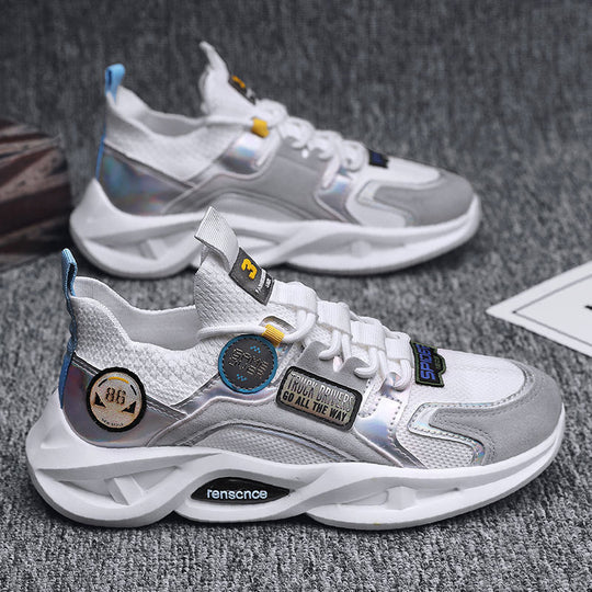 Damen Sportliche Multifunktionssneaker mit reflektierendem Obermaterial und optimaler Dämpfung EB