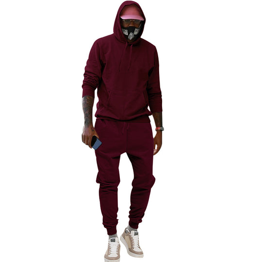 Herren Sportanzug mit Hoodie und bequemen Jogginghosen EB