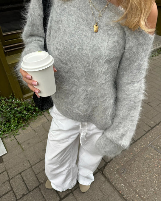 Damen Mohair-Oversized Pullover | EB