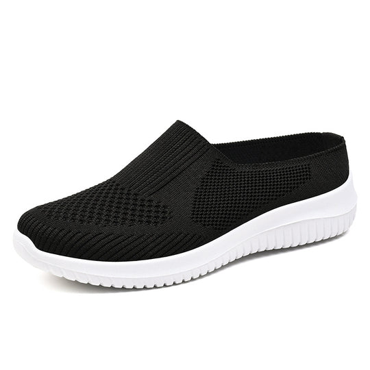 Damen Bequeme Sport-Slipper mit atmungsaktivem Obermaterial EB