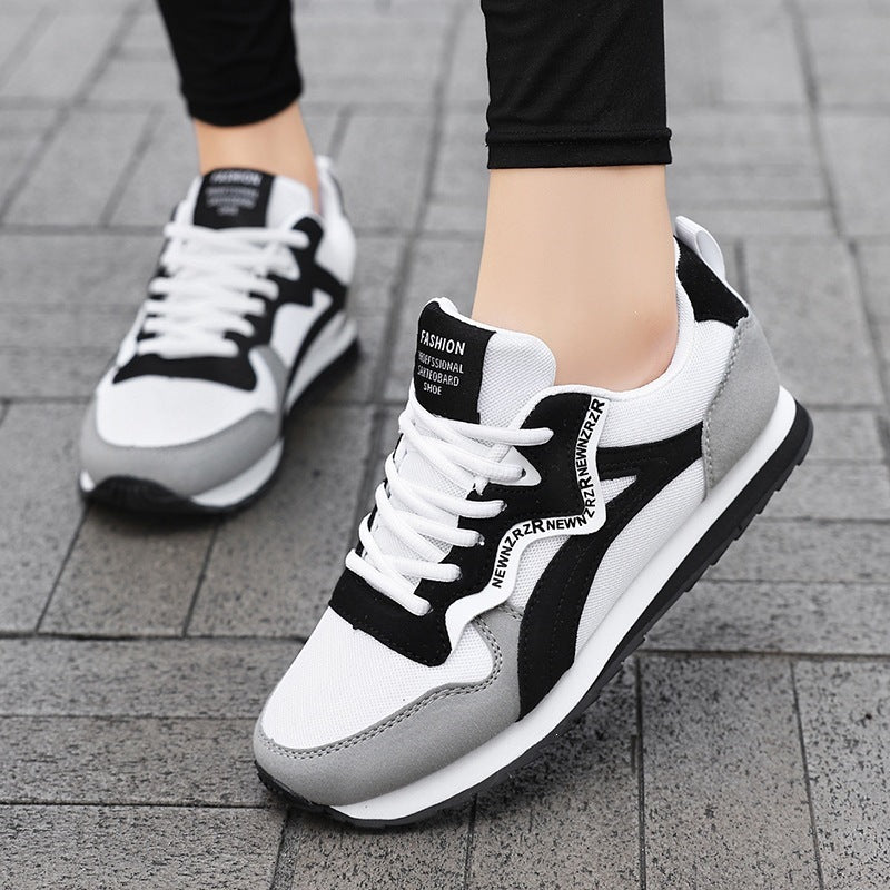 Damen Sportliche Sneakers mit atmungsaktiver Mesh-Oberfläche EB